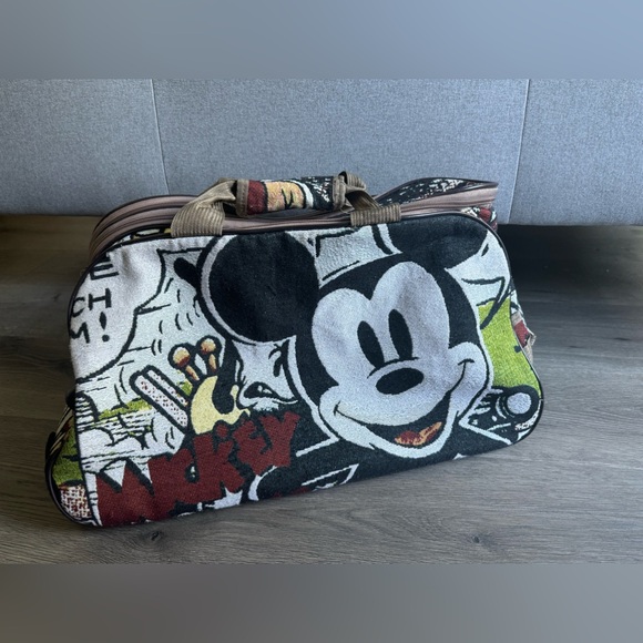Other - Mickey Mouse duffel weekend rolling bag for a short trip.